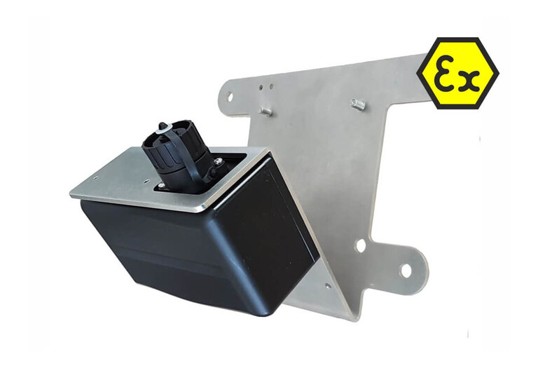 Durchflusssensor Radar mit Halterung Durchflusssensor Radar mit Halterung